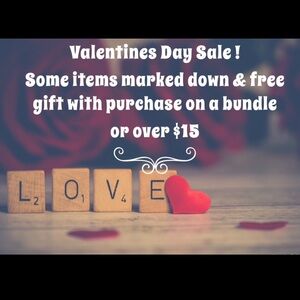 Valentine’s Day SALE!! ❤️🤍🩷🌹😘💋🍾🥂